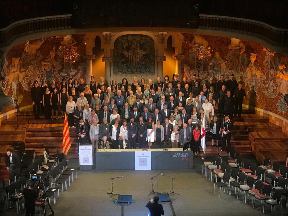 Creus de Sant Jordi 2018. Foto de Regi� 7