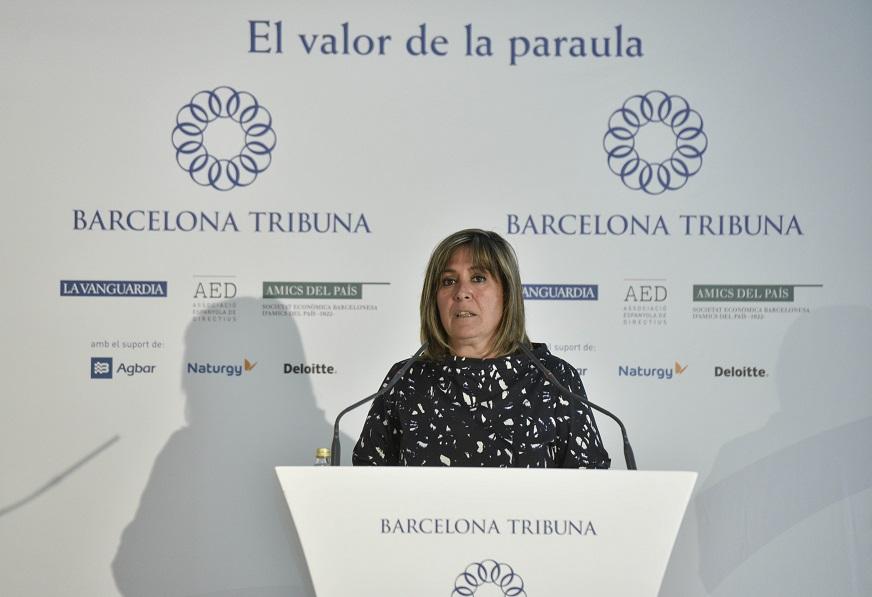 Barcelona Tribuna amb N�ria Mar�n