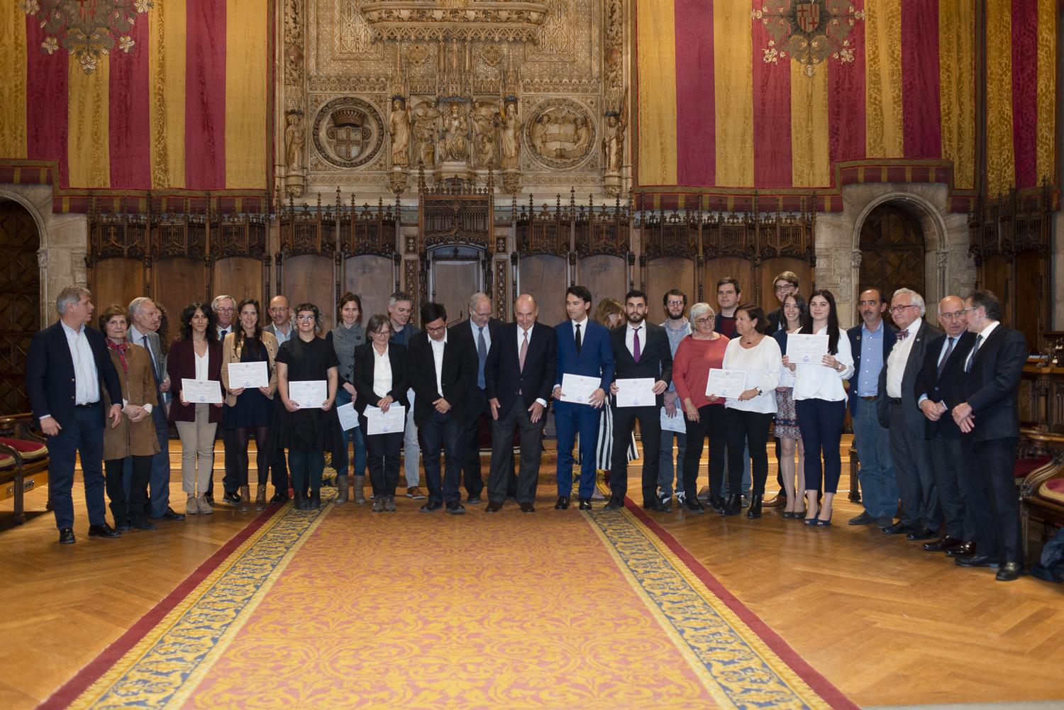 Acte de lliurament dels premis d'Amics del Pa�s