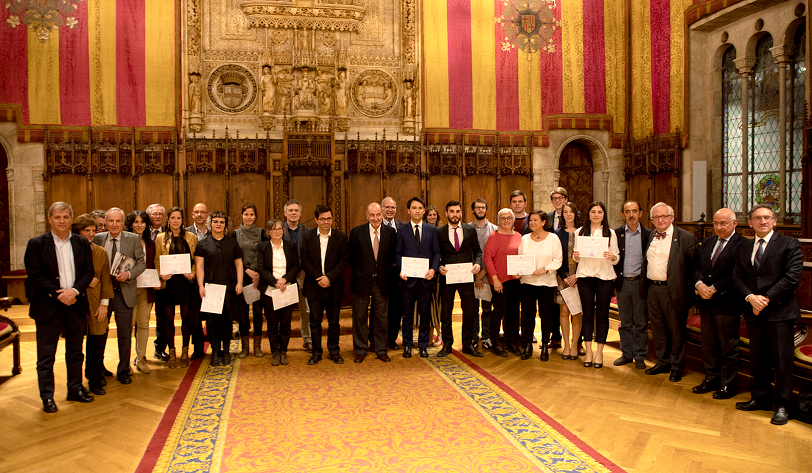 Acto de entrega de los premios Amics del Pa�s