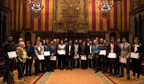 Acto de entrega de los premios de Amics del Pa�s