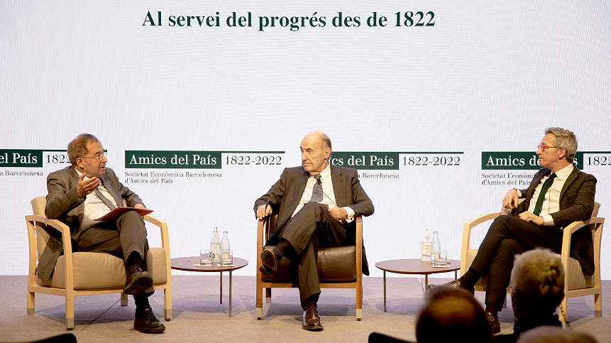 Debat Amics del Pa�s amb Marc Carrillo L�pez i Jos� Maria Lassalle
